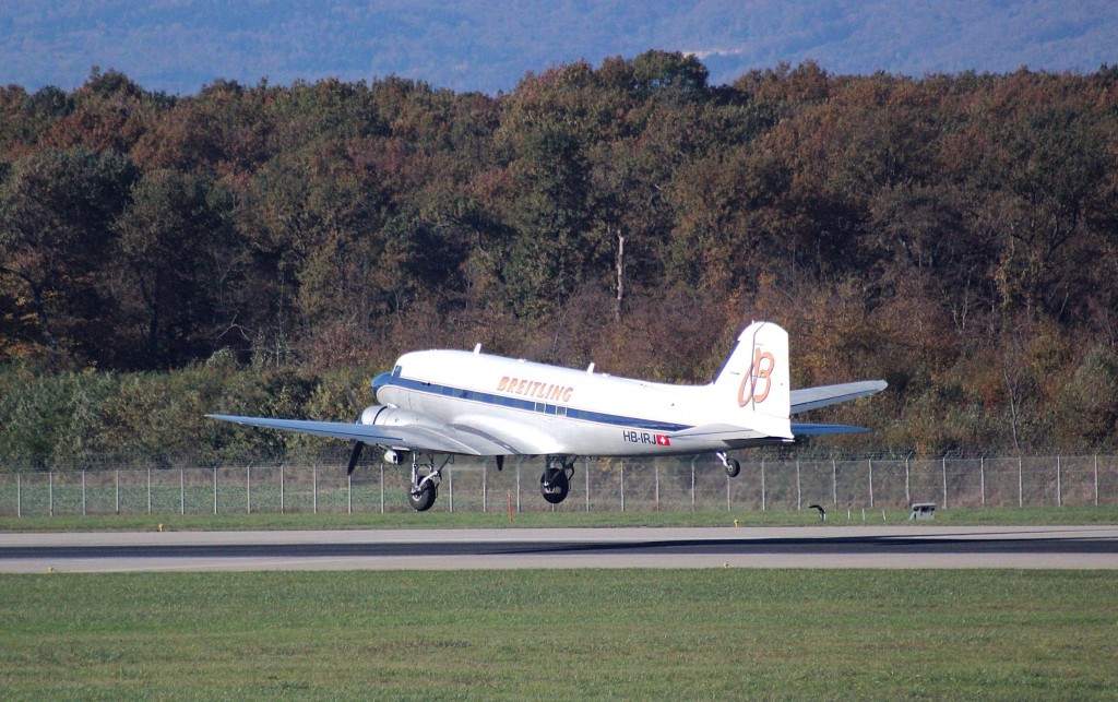 DOUGLAS DC-3 BREITLING HB-IRJ GE 2013.10.28 C5566RA